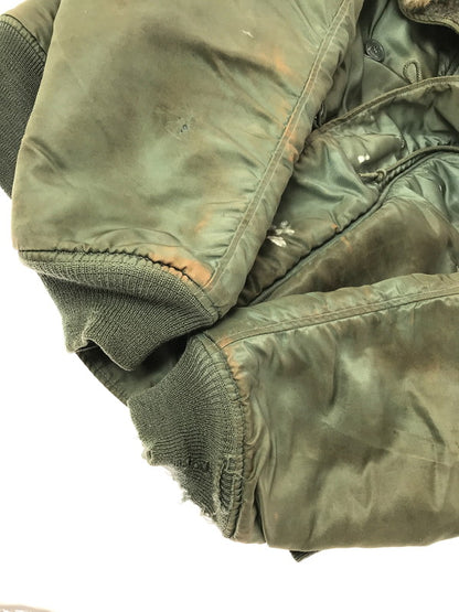 【現状渡し品】【メンズ】 US ARMY アメリカ軍 60'S N-3B FLIGHT JACKET 60年代 フライトジャケット アウター 146-260902-na-30-tagh サイズ：M カラー：カーキ 万代Net店