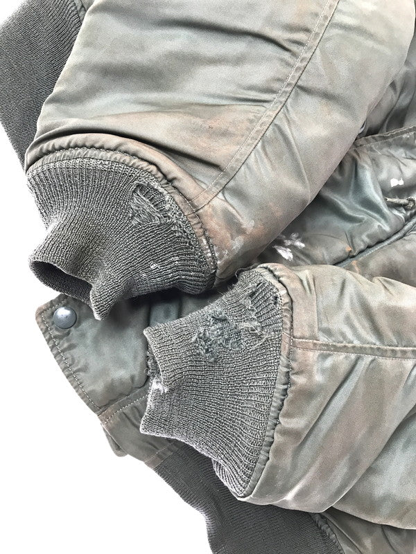 【現状渡し品】【メンズ】 US ARMY アメリカ軍 60'S N-3B FLIGHT JACKET 60年代 フライトジャケット アウター 146-260902-na-30-tagh サイズ：M カラー：カーキ 万代Net店