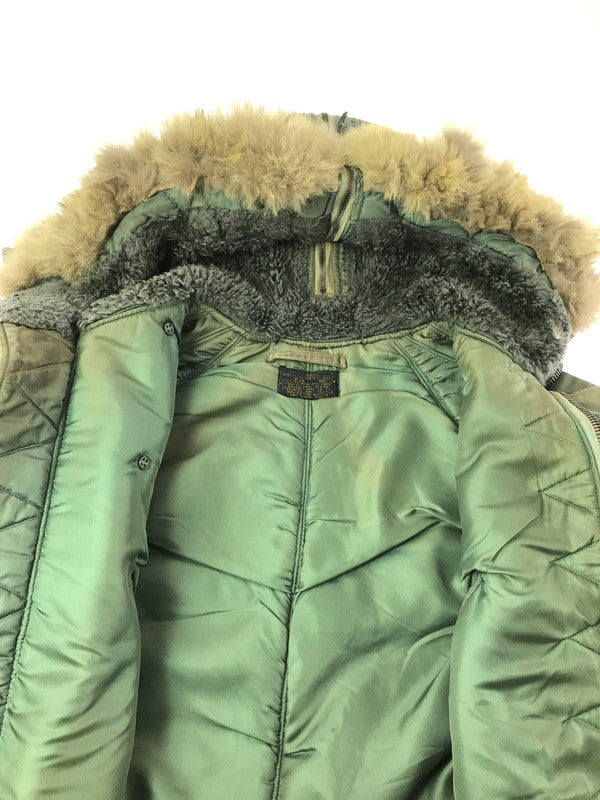 【現状渡し品】【メンズ】 US ARMY アメリカ軍 60'S N-3B FLIGHT JACKET 60年代 フライトジャケット アウター 146-260902-na-30-tagh サイズ：M カラー：カーキ 万代Net店