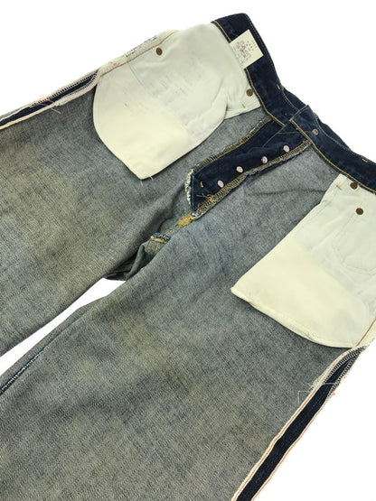【現状渡し品】【メンズ】 LEVI'S リーバイス BIG E DENIM PANTS JB099 07 98 刻印J09 ビッグ E デニム パンツ ボトムス 157-260829-rt-46-tagh サイズ：W34 L36 カラー：インディゴ 万代Net店