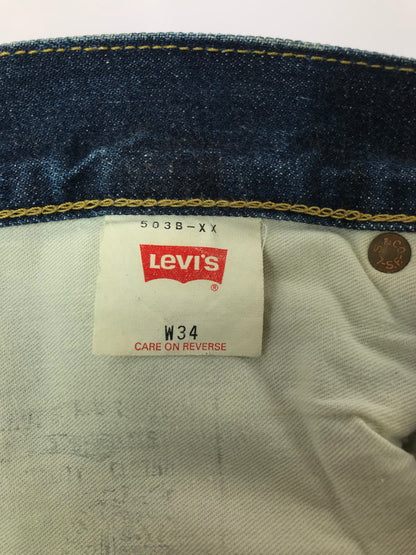 【現状渡し品】【メンズ】 LEVI'S リーバイス BIG E DENIM PANTS JB099 07 98 刻印J09 ビッグ E デニム パンツ ボトムス 157-260829-rt-46-tagh サイズ：W34 L36 カラー：インディゴ 万代Net店