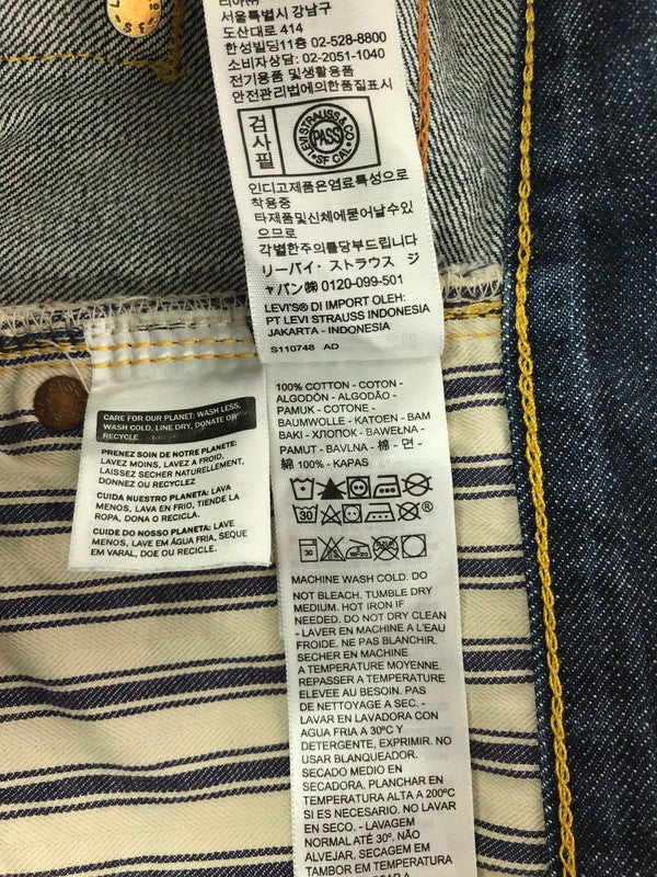 【中古品】【メンズ】 LEVI'S リーバイス S501XX 44MODEL REISSUE BIG E DENIM PANTS 44501-0072 復刻 ビッグ E デニム パンツ ジーンズ ボトムス 157-260829-rt-49-tagh サイズ：W38 L34 カラー：インディゴ 万代Net店
