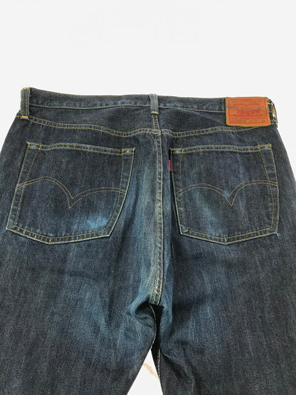 【中古品】【メンズ】 LEVI'S リーバイス S501XX 44MODEL REISSUE BIG E DENIM PANTS 44501-0072 復刻 ビッグ E デニム パンツ ジーンズ ボトムス 157-260829-rt-49-tagh サイズ：W38 L34 カラー：インディゴ 万代Net店