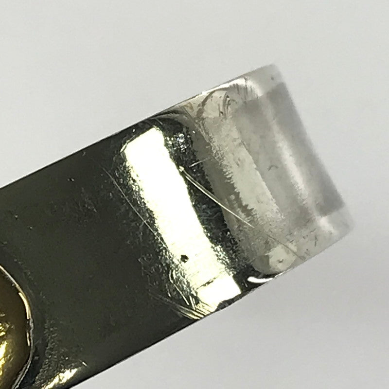 【中古品】【メンズ】 TADY&KING タディーアンドキング K18 SILVER LONGHORN シルバー ロングホーン 平打ちバングル アクセサリー 191-260827-ki-01-tagh カラー：シルバー/ゴールド 万代Net店