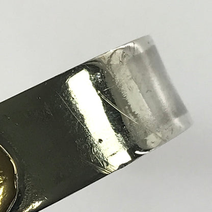 【中古品】【メンズ】 TADY&KING タディーアンドキング K18 SILVER LONGHORN シルバー ロングホーン 平打ちバングル アクセサリー 191-260827-ki-01-tagh カラー：シルバー/ゴールド 万代Net店