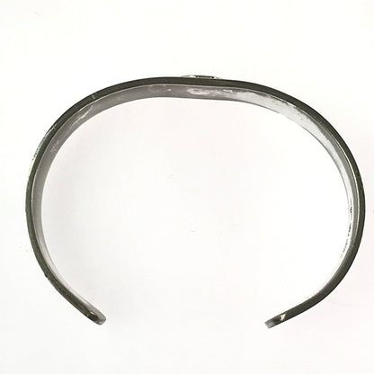【中古品】【メンズ】 TADY&KING タディーアンドキング K18 SILVER LONGHORN シルバー ロングホーン 平打ちバングル アクセサリー 191-260827-ki-01-tagh カラー：シルバー/ゴールド 万代Net店