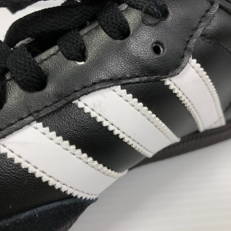 【中古品】【メンズ】 ADIDAS アディダス SAMBA LEATHER BLACK 019000 サンバ レザー スニーカー 靴 シューズ スポーツ 161-260825-su-03-tagh サイズ：27/US9 カラー：ブラック 万代Net店