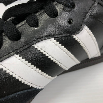 【中古品】【メンズ】 ADIDAS アディダス SAMBA LEATHER BLACK 019000 サンバ レザー スニーカー 靴 シューズ スポーツ 161-260825-su-03-tagh サイズ：27/US9 カラー：ブラック 万代Net店