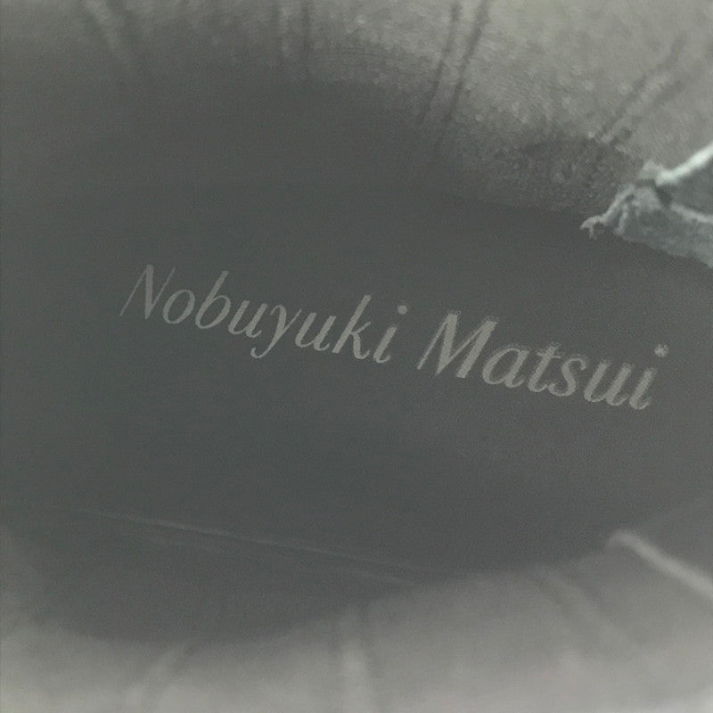 【現状渡し品】【メンズ】 NOBUYUKI MATSUI ノブユキ マツイ TABI SHOES BLACK タビ シューズ 靴 164-260913-rt-36-tagh サイズ：不明下記参照 カラー：ブラック 万代Net店