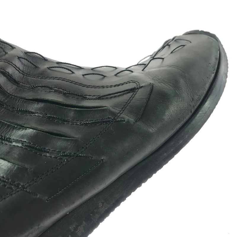 【現状渡し品】【メンズ】 NOBUYUKI MATSUI ノブユキ マツイ TABI SHOES BLACK タビ シューズ 靴 164-260913-rt-36-tagh サイズ：不明下記参照 カラー：ブラック 万代Net店