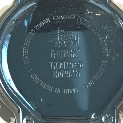 【中古品】【メンズ】 G-SHOCK×STUSSY ジーショック×ステューシー 30週年記念コラボモデル DW-6900ST デジタル クォーツ 腕時計 196-260827-ki-03-tagh カラー：ブラック 万代Net店