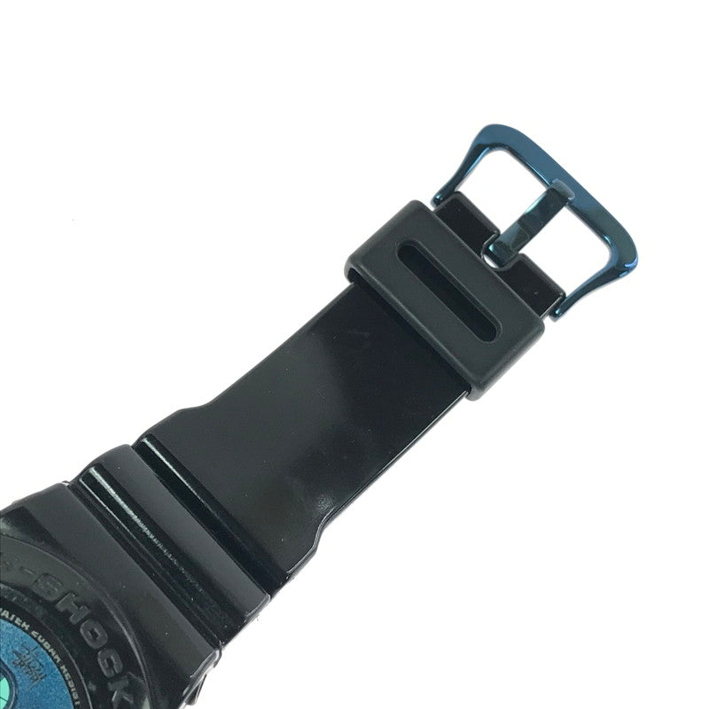 【中古品】【メンズ】 G-SHOCK×STUSSY ジーショック×ステューシー 30週年記念コラボモデル DW-6900ST デジタル クォーツ 腕時計 196-260827-ki-03-tagh カラー：ブラック 万代Net店