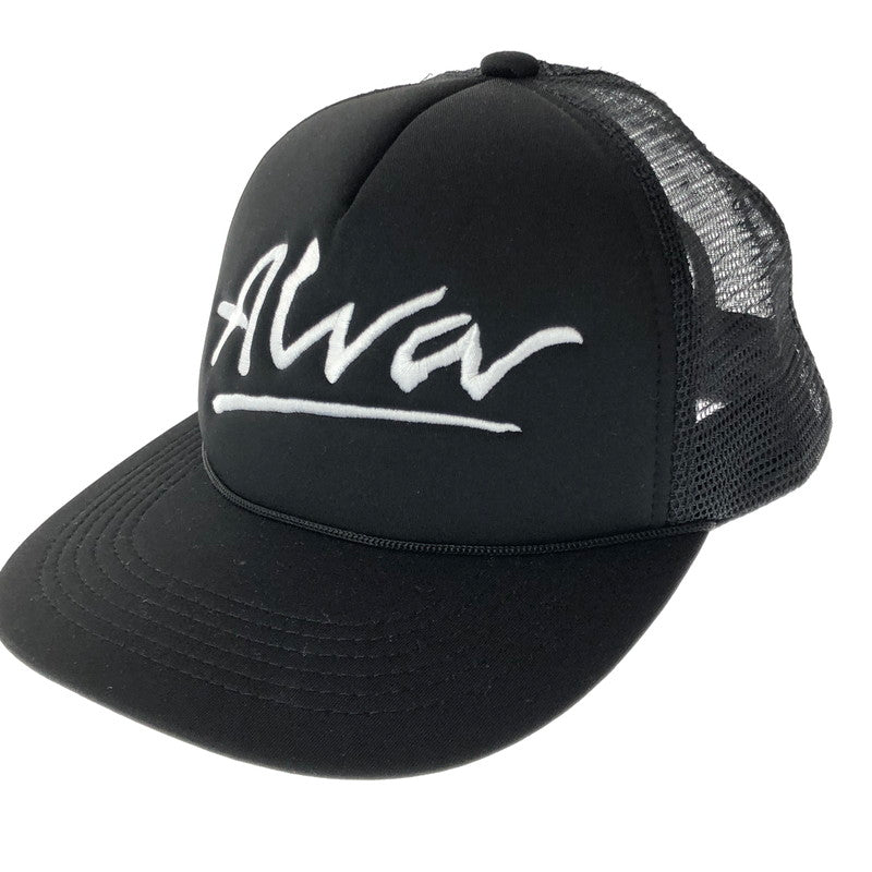 【中古品】【メンズ】 TONY ALVA トニー アルヴァ MESH CAP BLACK メッシュ キャップ 帽子 185-260912-rt-01-tagh サイズ：F カラー：ブラック 万代Net店
