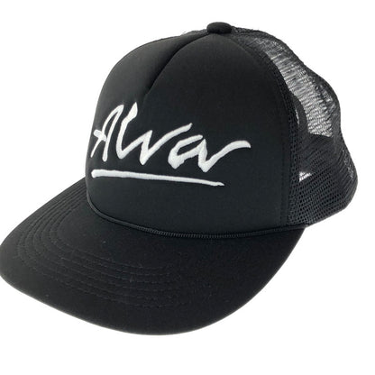 【中古品】【メンズ】 TONY ALVA トニー アルヴァ MESH CAP BLACK メッシュ キャップ 帽子 185-260912-rt-01-tagh サイズ：F カラー：ブラック 万代Net店