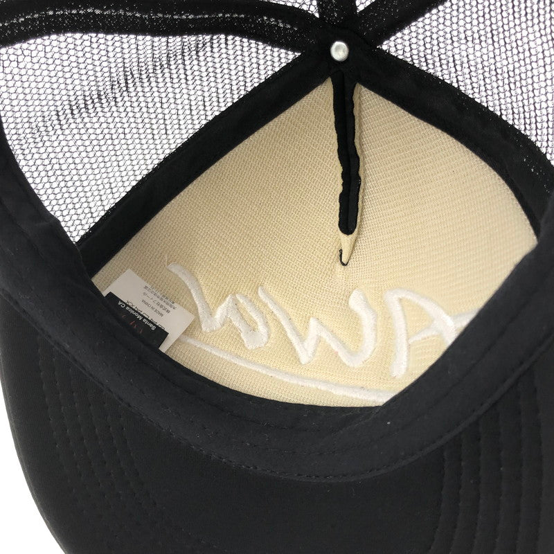 【中古品】【メンズ】 TONY ALVA トニー アルヴァ MESH CAP BLACK メッシュ キャップ 帽子 185-260912-rt-01-tagh サイズ：F カラー：ブラック 万代Net店