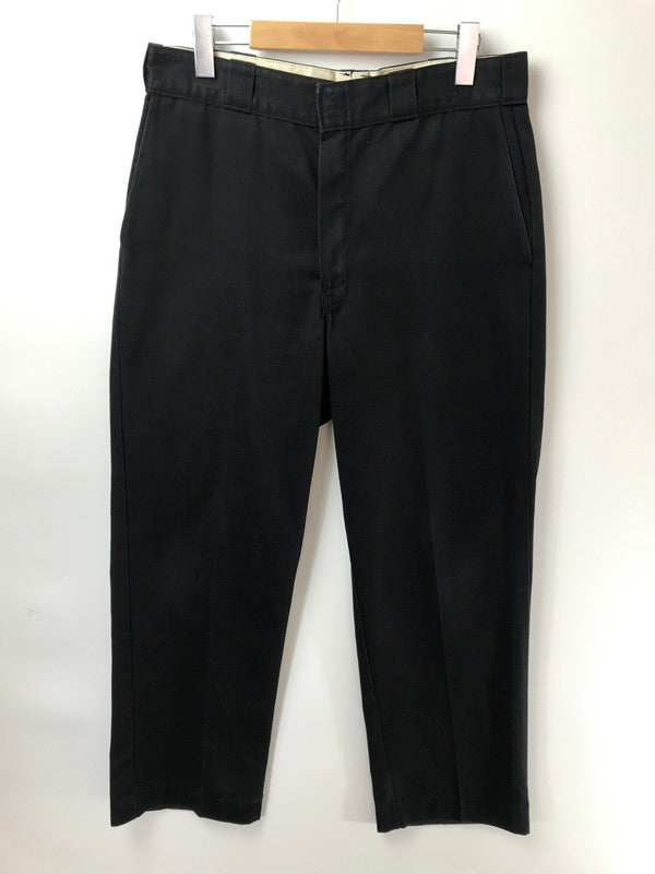 【中古品】【メンズ】 DICKIES ディッキーズ 80's～90's WORK PANTS TALONジッパー 80～90年代 ワーク パンツ ヴィンテージ ボトムス 157-260829-rt-30-tagh サイズ：不明 下記参照 カラー：ブラック 万代Net店