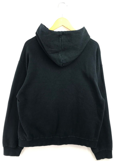 【中古品】【メンズ】 OLD THRASHER オールド スラッシャー 90's～00's LOGO HOODIE メキシコ製 フレイムロゴタグ ロゴ フーディー トップス パーカー 142-260825-rt-18-tagh サイズ：L カラー：ネイビー 万代Net店