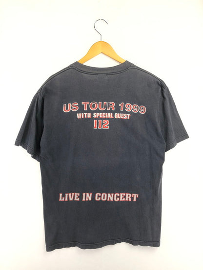 【中古品】【メンズ】 WHITNEY HOUSTON ホイットニー ヒューストン ALSTYLE APPAREL ACTIVEWEAR 90's US TOUR 1999 WITH APECIAL GUEST 112 TOUR T-SHIRT 146-260823-rt-06-tagh サイズ：L カラー：ブラック 万代Net店