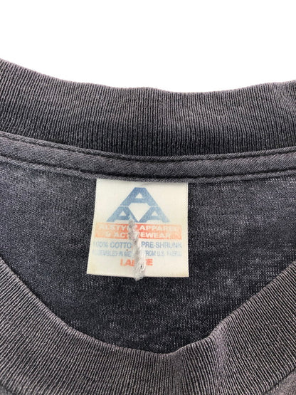 【中古品】【メンズ】 WHITNEY HOUSTON ホイットニー ヒューストン ALSTYLE APPAREL ACTIVEWEAR 90's US TOUR 1999 WITH APECIAL GUEST 112 TOUR T-SHIRT 146-260823-rt-06-tagh サイズ：L カラー：ブラック 万代Net店