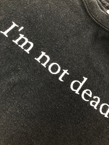 【中古品】【メンズ】 MONTY PYTHON'S モンティ パイソン 00's SPAMALOT I'M NOT DEAD YET T-SHIRT GILDANタグ ショートスリーブTシャツ トップス 146-260823-rt-08-tagh サイズ：XL カラー：ブラック 万代Net店