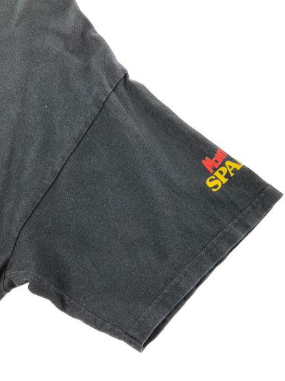 【中古品】【メンズ】 MONTY PYTHON'S モンティ パイソン 00's SPAMALOT I'M NOT DEAD YET T-SHIRT GILDANタグ ショートスリーブTシャツ トップス 146-260823-rt-08-tagh サイズ：XL カラー：ブラック 万代Net店