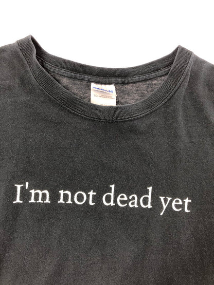 【中古品】【メンズ】 MONTY PYTHON'S モンティ パイソン 00's SPAMALOT I'M NOT DEAD YET T-SHIRT GILDANタグ ショートスリーブTシャツ トップス 146-260823-rt-08-tagh サイズ：XL カラー：ブラック 万代Net店