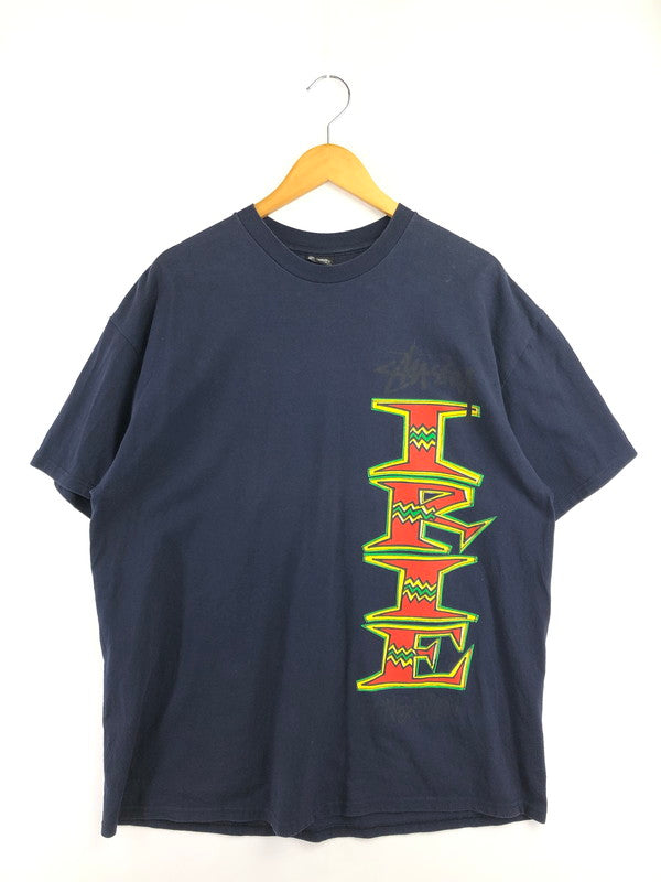 【中古品】【メンズ】 OLD STUSSY オールド ステューシー 00's IRIE SENSATION T-SHIRT アイリー センセーション Tシャツ トップス 半袖Tシャツ 142-260823-rt-05-tagh サイズ：XL カラー：ネイビー 万代Net店