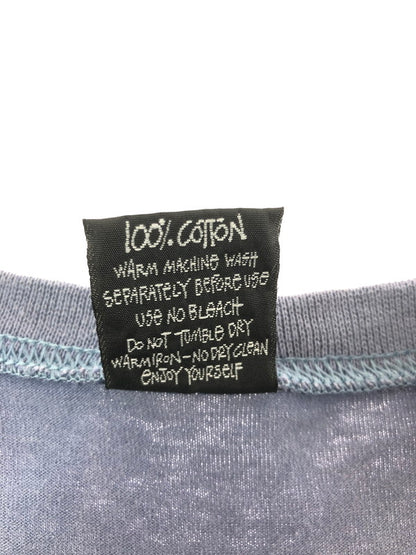 【中古品】【メンズ】 OLD STUSSY オールドステューシー 80's～90's STOCK LOGO T-SHIRT 黒タグ FRESH GEAR表記 オーストラリア製 ストック ロゴ Tシャツ トップス 142-260823-rt-07-tagh サイズ：L カラー：ネイビー 万代Net店
