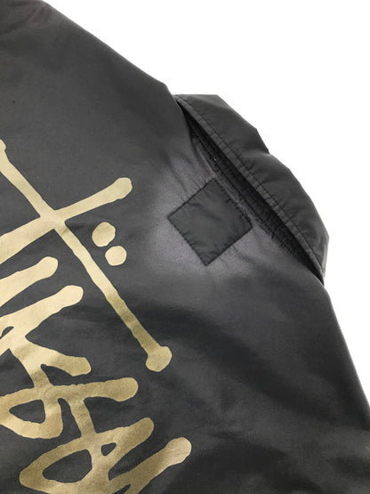 【現状渡し品】【メンズ】 OLD STUSSY オールド ステューシー 00's WORLD TRIBE 2003 STAFF COACH JACKET 紺タグ コーチ ジャケット ライトアウター 142-260826-rt-16-tagh サイズ：L カラー：ブラック 万代Net店