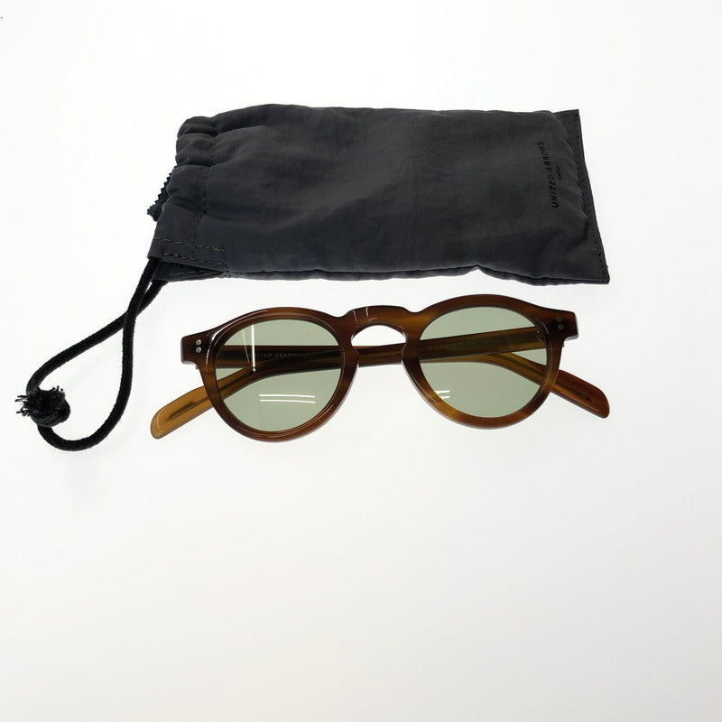 【中古品】【メンズ】 KANEKO OPTICAL カネコオプティカル UNITED ARROWS別注 ユナイテッドアローズ別注 KEVIN SUNGLASS ケビン サングラス アイウェア 203-260912-rt-14-tagh サイズ：表記無し カラー：ブラウン 万代Net店