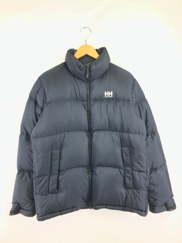 【中古品】【メンズ】 HELLY HANSEN ヘリーハンセン FILLY DOWN JACKET NAVY HE12273 ダウン ジャケット アウター 144-260827-rt-13-tagh サイズ：M カラー：ネイビー 万代Net店
