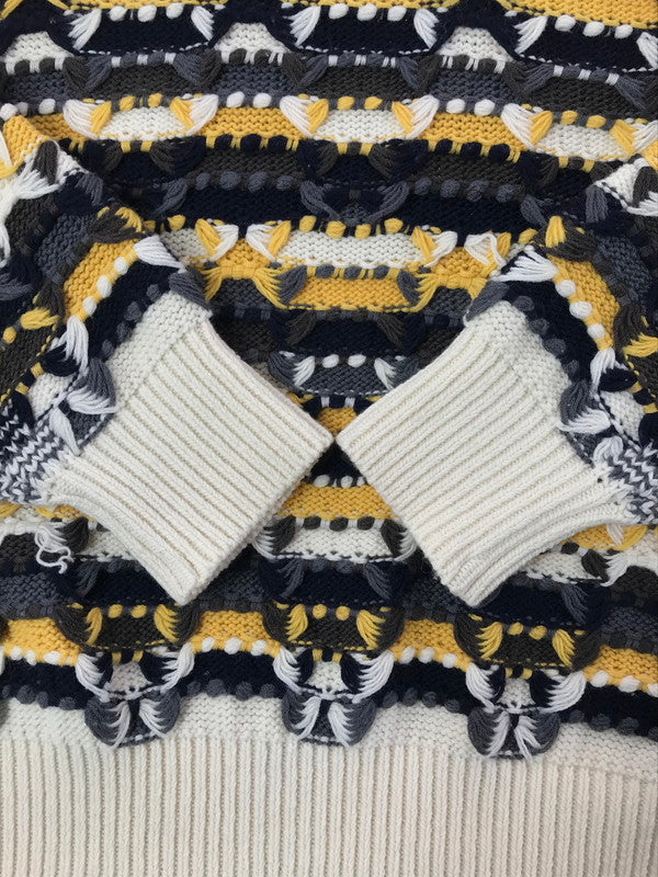【中古品】【メンズ】 COOHEM コーヘム YONETOMI TECH JACQUARD PULLOVER 13-224-017 ジャカード プルオーバー 147-260826-rt-23-tagh サイズ：M カラー：マルチカラー 万代Net店