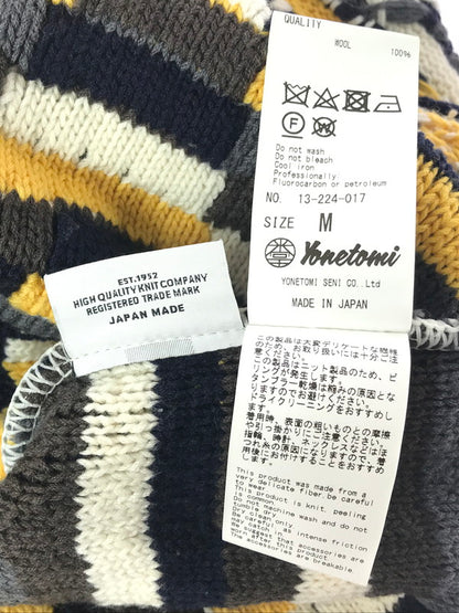 【中古品】【メンズ】 COOHEM コーヘム YONETOMI TECH JACQUARD PULLOVER 13-224-017 ジャカード プルオーバー 147-260826-rt-23-tagh サイズ：M カラー：マルチカラー 万代Net店