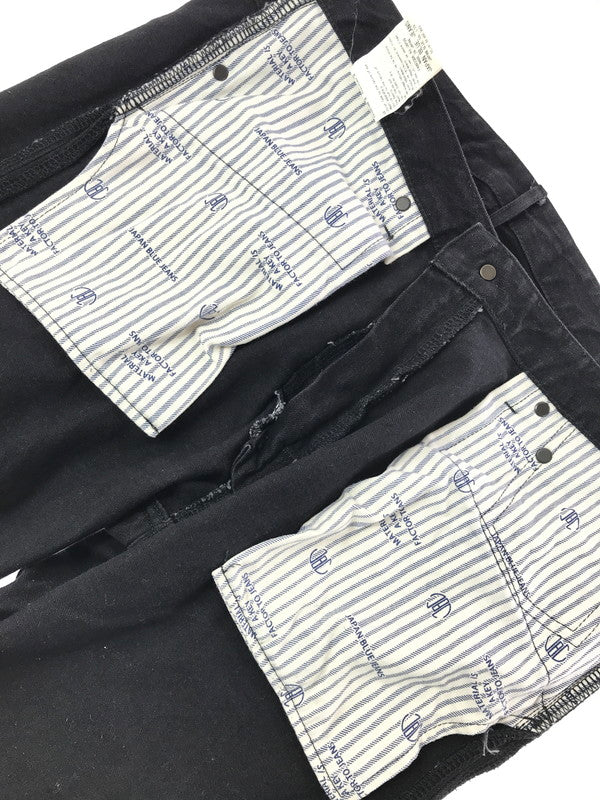 【中古品】【メンズ】 JAPAN BLUE JEANS ジャパンブルージーンズ PREP 10OZ STRETCH DENIM BLACK J6121J01 ストレッチ デニム ジーンズ 156-260829-rt-16-tagh サイズ：36 カラー：ブラック 万代Net店