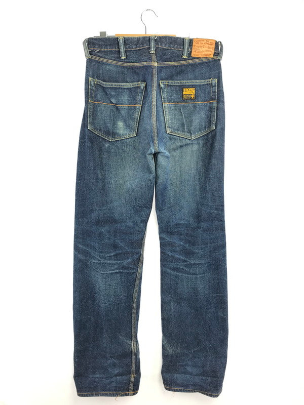 【現状渡し品】【メンズ】 TROPHY CLOTHING トロフィー クロージング W KNEE STANDARD DIRT DENIM PANTS 1605 ダブルニー スタンダード デニム パンツ 156-260829-rt-44-tagh サイズ：32 カラー：インディゴ 万代Net店