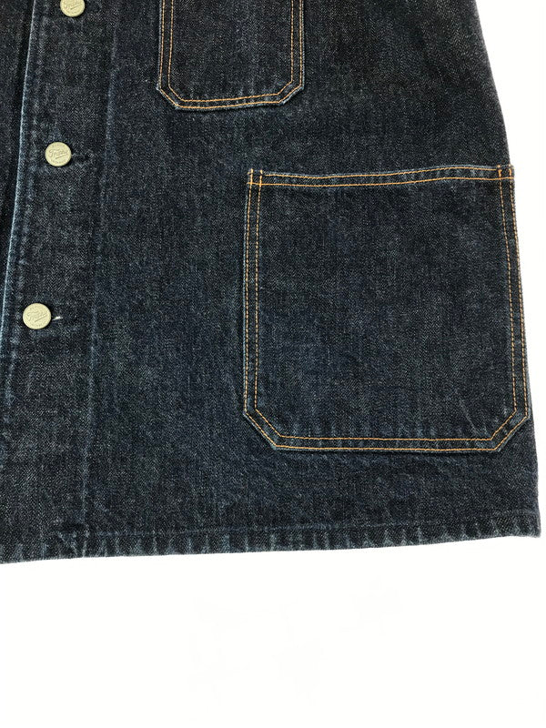 【中古品】【メンズ】 TROPHY CLOTHING トロフィー クロージング DENIM COVERALL デニム カバーオール ライトアウター 145-260825-rt-10-tagh サイズ：42 カラー：インディゴ 万代Net店