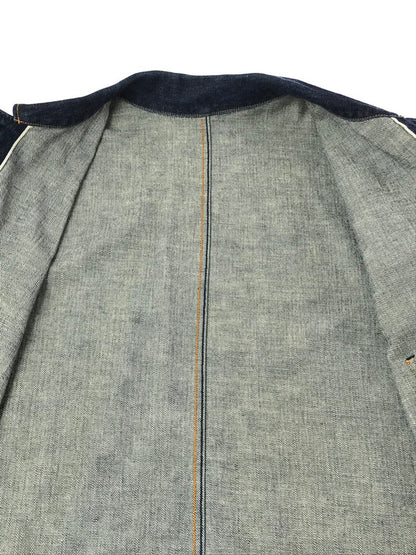【中古品】【メンズ】 TROPHY CLOTHING トロフィー クロージング DENIM COVERALL デニム カバーオール ライトアウター 145-260825-rt-10-tagh サイズ：42 カラー：インディゴ 万代Net店