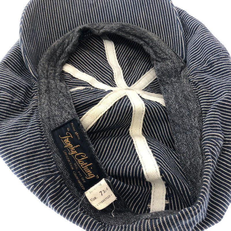 【中古品】【メンズ】 TROPHY CLOTHING トロフィー クロージング BAKER BOY CAP ベイカー ボーイ キャップ 帽子 185-260912-rt-06-tagh サイズ：7.75 カラー：グレー系 万代Net店