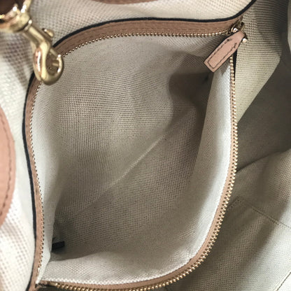 【中古品】【レディース】 GUCCI SOHO INTERLOCKING G 308982 ソーホー インターロッキング G チェーンショルダバッグ レザー カバン 180-260827-ki-04-tagh カラー：ベージュ 万代Net店