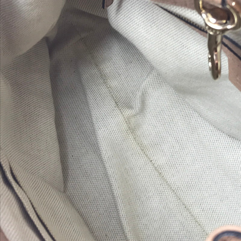 【中古品】【レディース】 GUCCI SOHO INTERLOCKING G 308982 ソーホー インターロッキング G チェーンショルダバッグ レザー カバン 180-260827-ki-04-tagh カラー：ベージュ 万代Net店