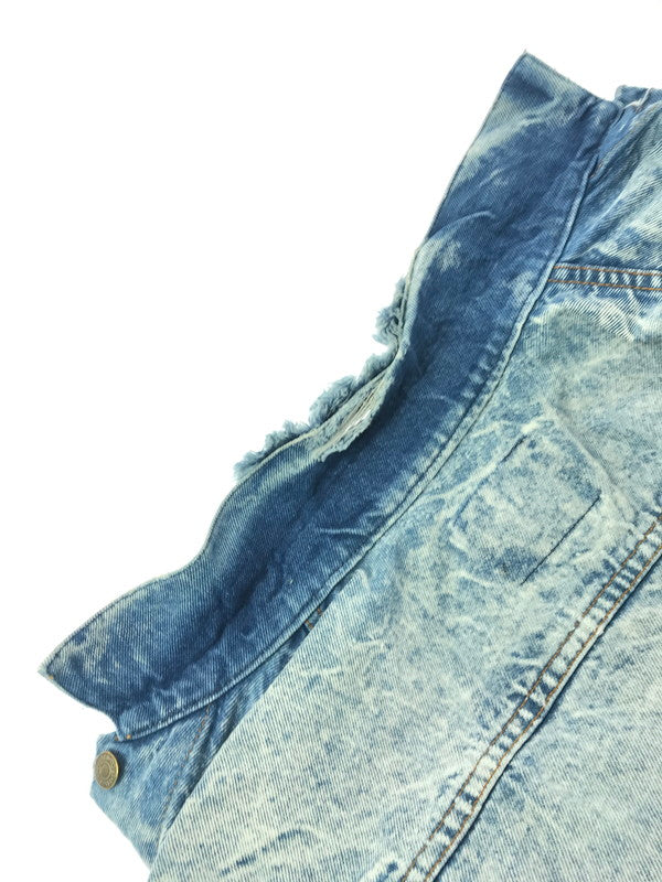 【ジャンク品】【メンズ】 LEVI'S リーバイス 90's DENIM JACKET 77930-1206 刻印674 90年代 デニム ジャケット ライトアウター ジージャン 146-260917-rt-41-tagh サイズ：M カラー：ライトインディゴ 万代Net店