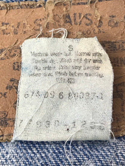 【ジャンク品】【メンズ】 LEVI'S リーバイス 90's DENIM JACKET 77930-1206 刻印674 90年代 デニム ジャケット ライトアウター ジージャン 146-260917-rt-41-tagh サイズ：M カラー：ライトインディゴ 万代Net店