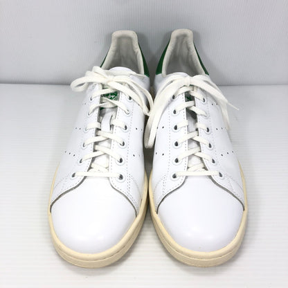【中古品】【メンズ】 ADIDAS アディダス STAN SMITH LEATHER WHITE GREEN B24364 スタンスミス ガラスレザー スニーカー 靴 161-260825-su-02-tagh サイズ：26.5/US9 カラー：ホワイト/グリーン 万代Net店
