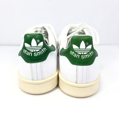【中古品】【メンズ】 ADIDAS アディダス STAN SMITH LEATHER WHITE GREEN B24364 スタンスミス ガラスレザー スニーカー 靴 161-260825-su-02-tagh サイズ：26.5/US9 カラー：ホワイト/グリーン 万代Net店