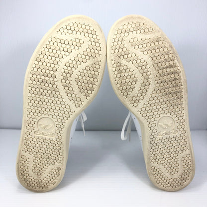 【中古品】【メンズ】 ADIDAS アディダス STAN SMITH LEATHER WHITE GREEN B24364 スタンスミス ガラスレザー スニーカー 靴 161-260825-su-02-tagh サイズ：26.5/US9 カラー：ホワイト/グリーン 万代Net店