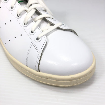 【中古品】【メンズ】 ADIDAS アディダス STAN SMITH LEATHER WHITE GREEN B24364 スタンスミス ガラスレザー スニーカー 靴 161-260825-su-02-tagh サイズ：26.5/US9 カラー：ホワイト/グリーン 万代Net店