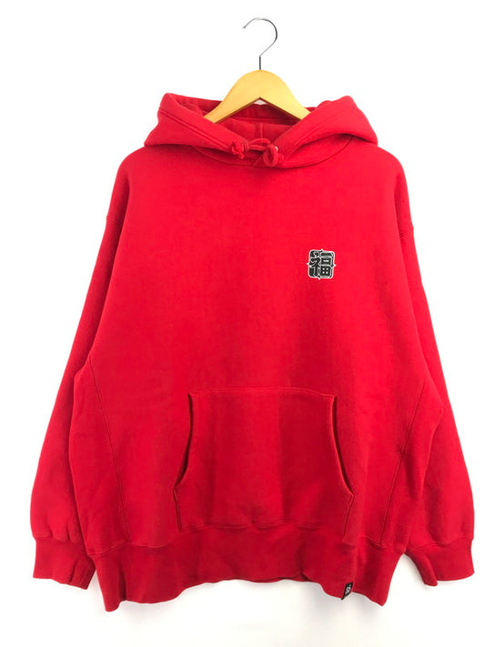 【中古品】【メンズ】 FAT エフエーティー × ESOW エソー × SB エスビー ESOW KUMADE HOODED SWEATSHIRT F32320-SW06-AB パーカー 142-260825-rt-19-tagh サイズ：FAT カラー：レッド 万代Net店