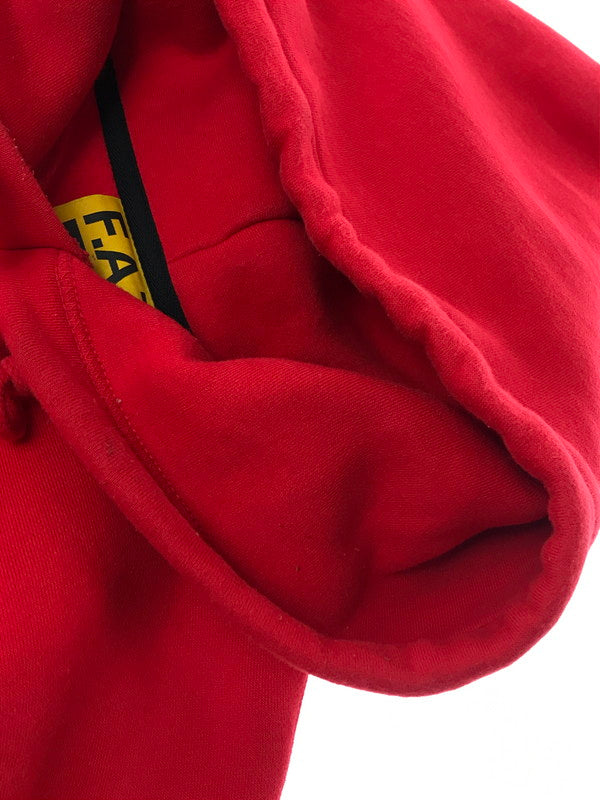 【中古品】【メンズ】 FAT エフエーティー × ESOW エソー × SB エスビー ESOW KUMADE HOODED SWEATSHIRT F32320-SW06-AB パーカー 142-260825-rt-19-tagh サイズ：FAT カラー：レッド 万代Net店