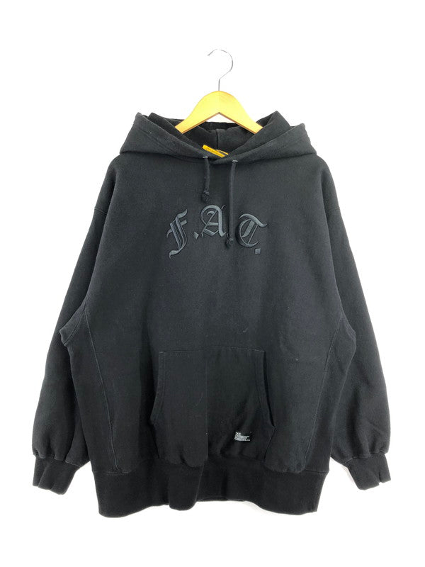 【現状渡し品】【メンズ】 FAT エフエーティー EMBHOOD HOODED SWEATSHIRT F32421-SW15-AB エンフッド フーデッド スウェットシャツ パーカー 142-260912-na-26-tagh サイズ：FAT カラー：ブラック 万代Net店