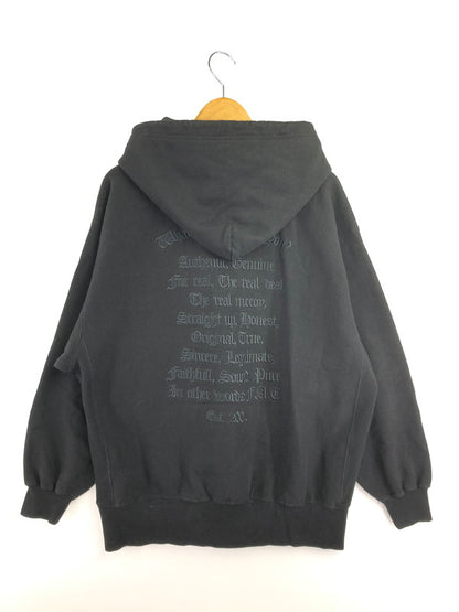 【現状渡し品】【メンズ】 FAT エフエーティー EMBHOOD HOODED SWEATSHIRT F32421-SW15-AB エンフッド フーデッド スウェットシャツ パーカー 142-260912-na-26-tagh サイズ：FAT カラー：ブラック 万代Net店
